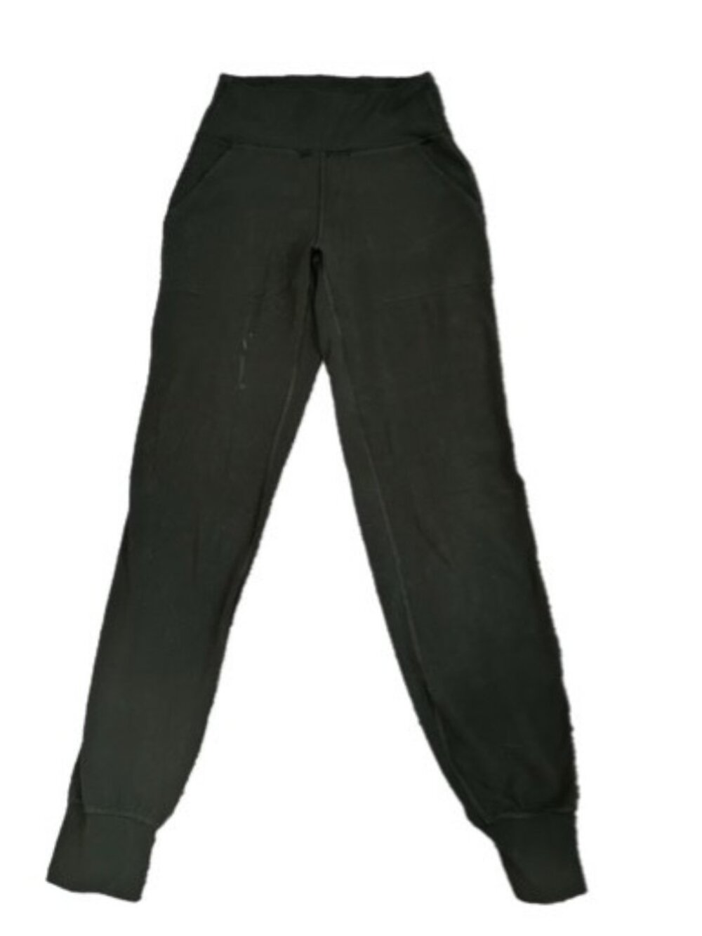 Lululemon Align High Rise Joggers Pockets Yoga Gym Olive Green Women's Size 2